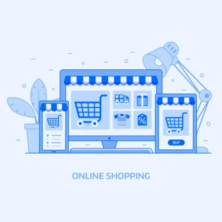 Prikaz kontrolne table web prodavnice sa proizvodima i porudžbinama